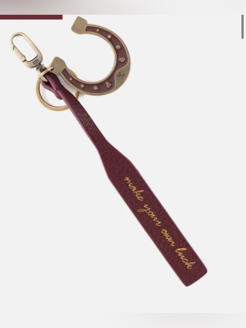 Hobo Love & Luck Charm Keychain